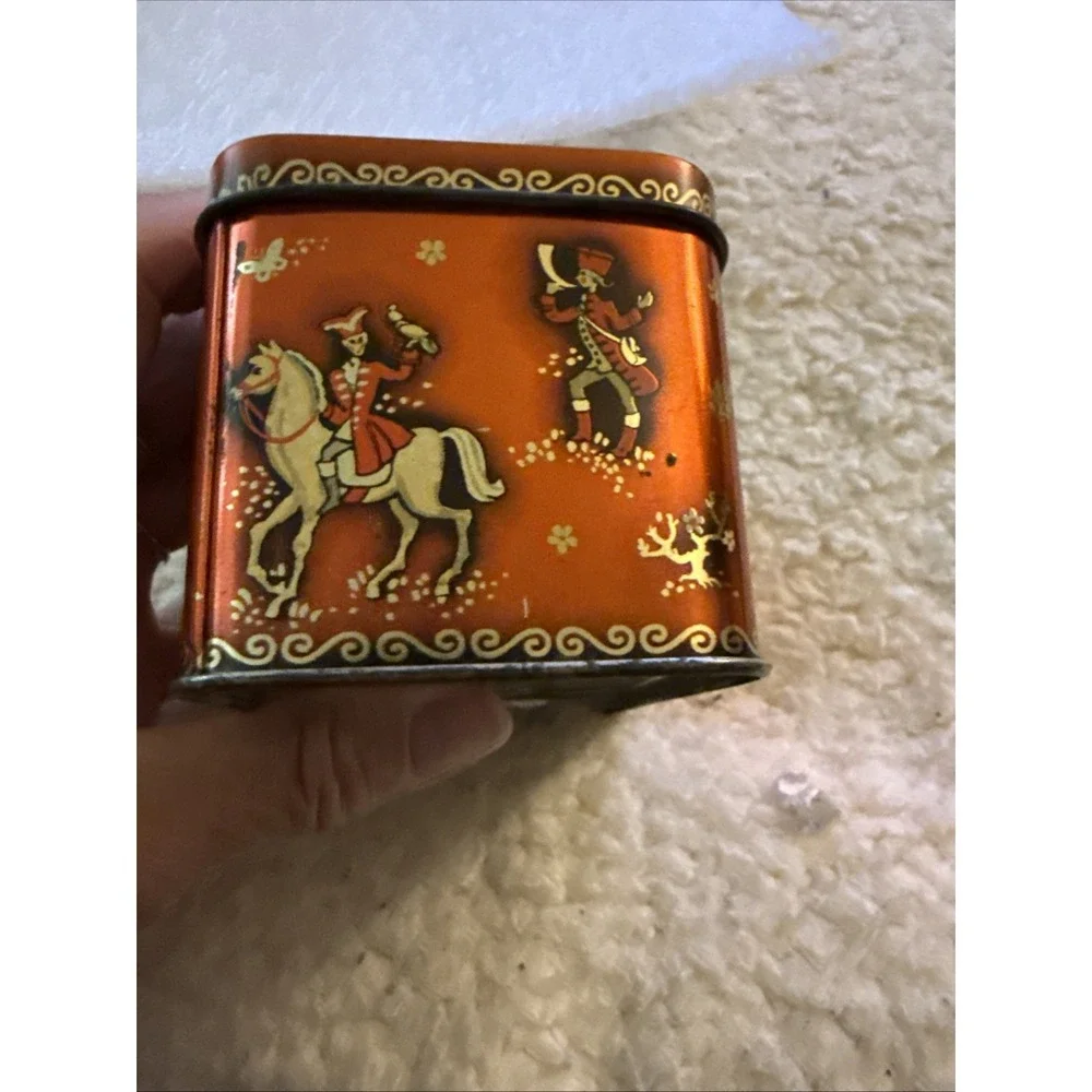 VTG Horner Tin Royal Horseback Riders Made In England 4